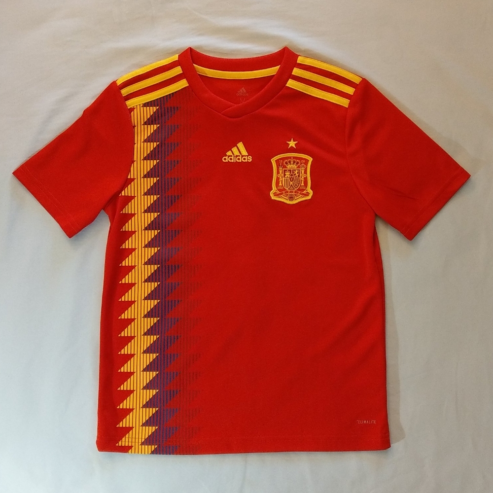Adidas Spain National Team Jersey Kids